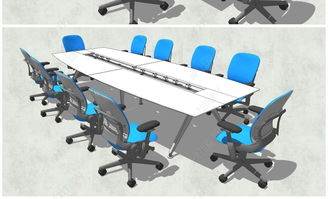 打造专业办公空间 精品会议室与办公室桌椅SU模型素材下载指南